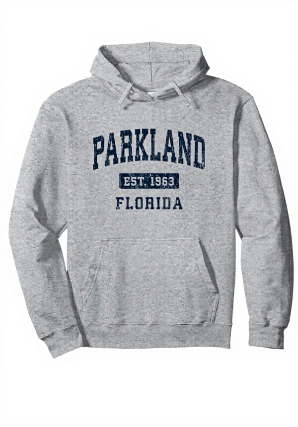 Sweat à capuche Parkland Florida design sportif vintage