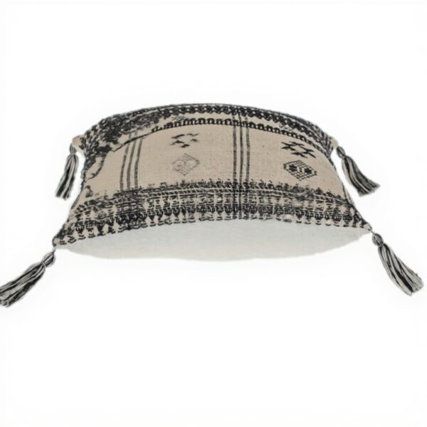 Coussin beige tribal Parkland Collection housse amovible