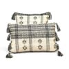 Coussin beige tribal Parkland Collection housse amovible