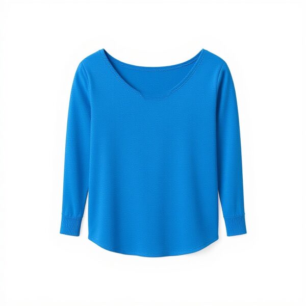 Coussin carré tissé bleu Parkland Collection décoration