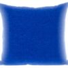 Coussin carré tissé bleu Parkland Collection décoration
