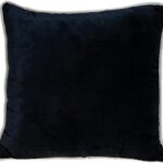 Coussin décoratif Parkland Collection Maia blanc velours-0