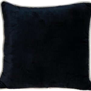 Coussin décoratif Parkland Collection Maia blanc velours-0