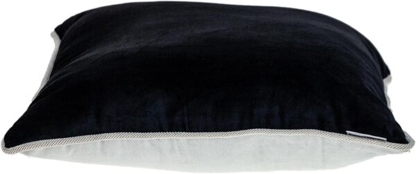 Coussin décoratif Parkland Collection Maia blanc velours-2