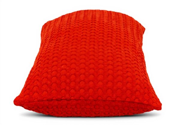 Coussin rectangulaire orange Parkland Collection coton