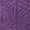 Coussin décoratif Parkland Collection velours violet léger-4
