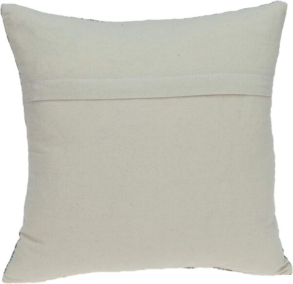 Coussin beige Parkland Collection coton motif géométrique-2