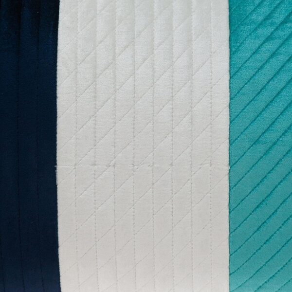 Coussin décoratif Parkland Collection Bleu marine velours-4