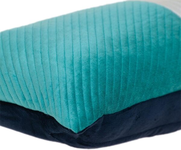 Coussin décoratif Parkland Collection Bleu marine velours-3
