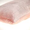 Coussin décoratif Parkland Collection velours touffeté rose-3