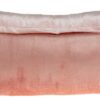 Coussin décoratif Parkland Collection velours touffeté rose-1
