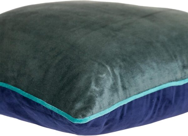 Coussin de transition Bleu Parkland Collection coton viscose-3