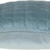 Coussin décoratif Parkland Collection Marrisa gris velours-2