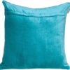 Coussin décoratif Parkland Collection Aqua velours touffeté-1