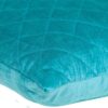 Coussin décoratif Parkland Collection Aqua velours touffeté-3