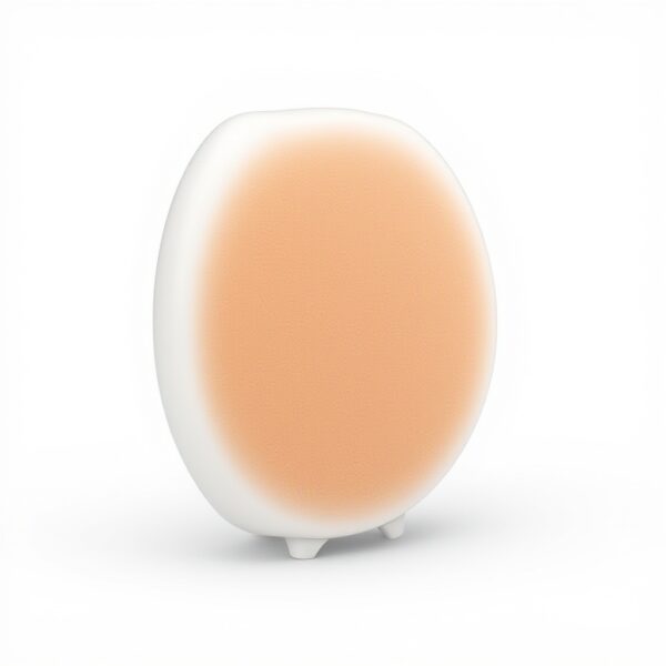 Coussin carré orange Parkland Collection coton lavable