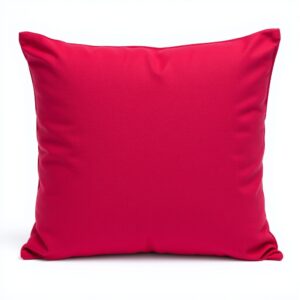 Coussin carré rose Parkland Collection coton durable