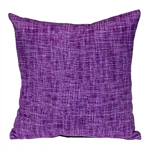 Coussin violet tissé Parkland Collection 45,7 cm carré