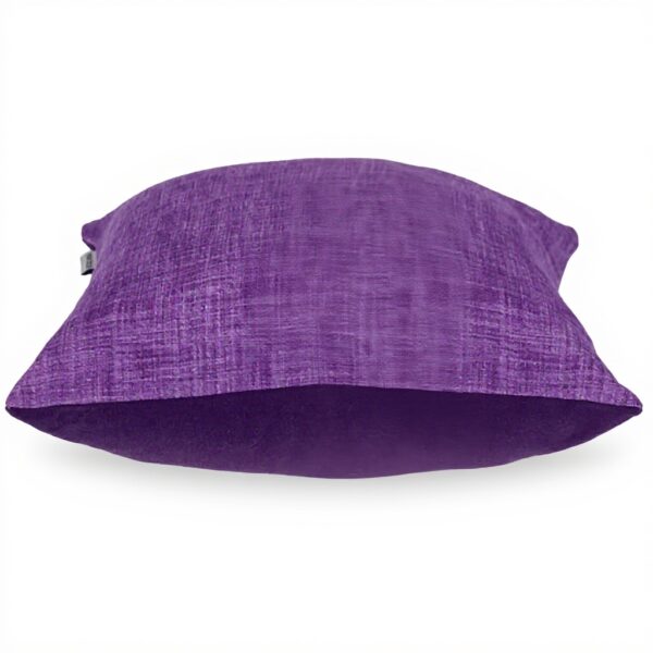Coussin violet tissé Parkland Collection 45,7 cm carré