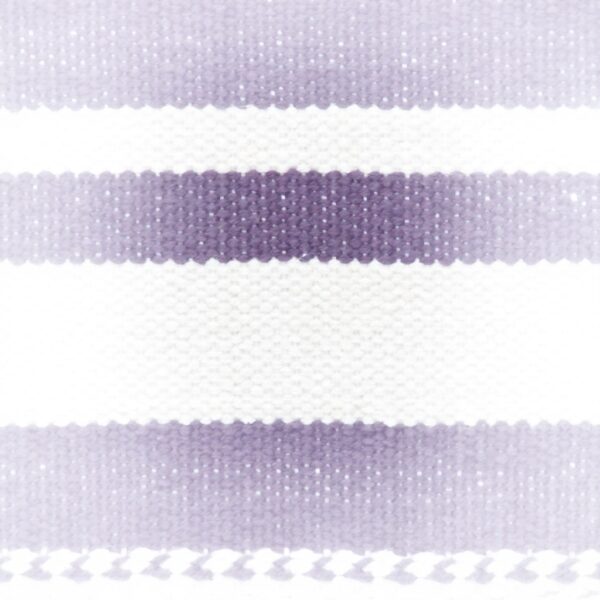 Parkland Collection Purple Striped Square Pillow 18x18