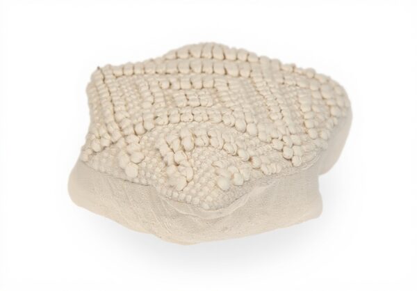 Coussin géométrique blanc cassé Parkland Collection