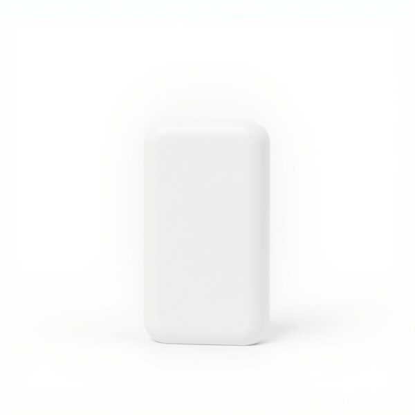 Coussin rectangulaire coton gris Parkland Collection lavable