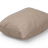 Coussin rectangulaire coton gris Parkland Collection lavable