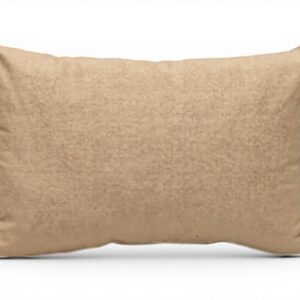 Coussin rectangulaire coton gris Parkland Collection lavable