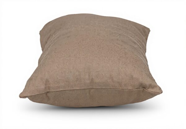 Coussin rectangulaire coton gris Parkland Collection lavable