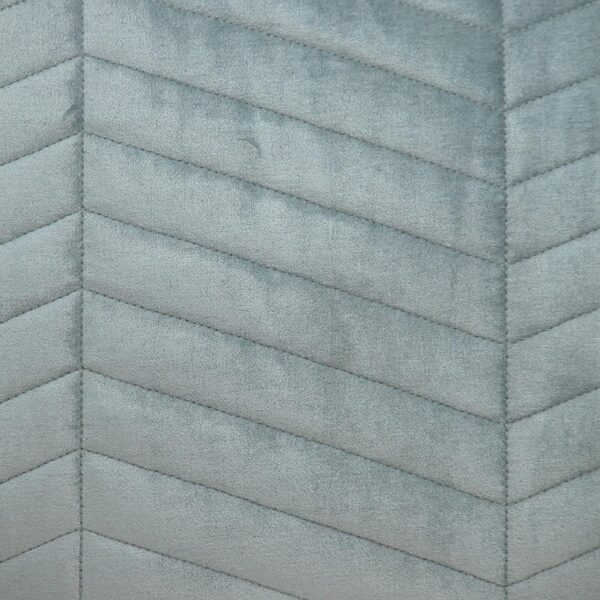 Coussin décoratif Parkland Collection gris velours touffeté-4