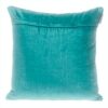Coussin de transition Parkland Collection Aqua velours