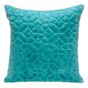 Coussin de transition Parkland Collection Aqua velours