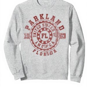 Sweatshirt Parkland Florida souvenir cadeau voyage USA