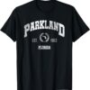 T-shirt Parkland Florida Homme Léger Coupe Classique Noir-0