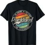T-shirt Parkland Florida Vintage Distressed Homme Femme-0