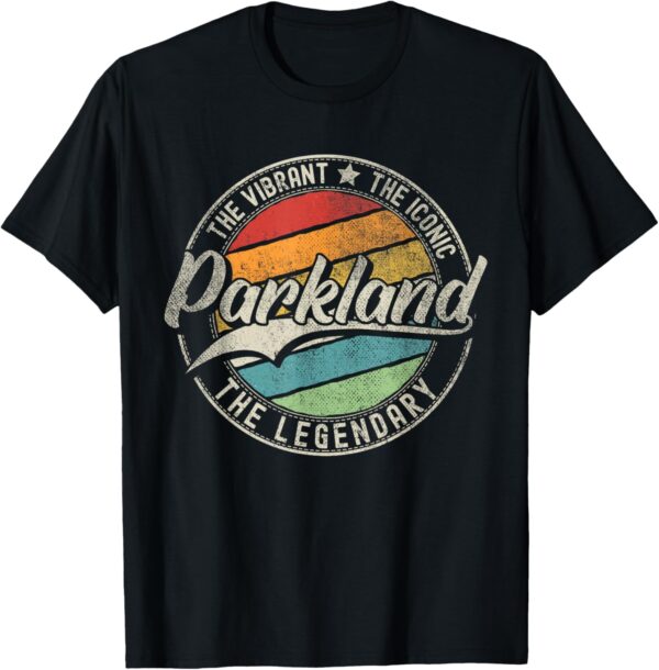 T-shirt Parkland Florida Vintage Distressed Homme Femme-0