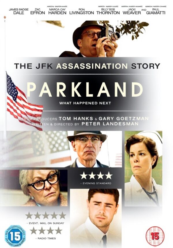 Parkland DVD Film Billy Bob Thornton Zac Efron Edition