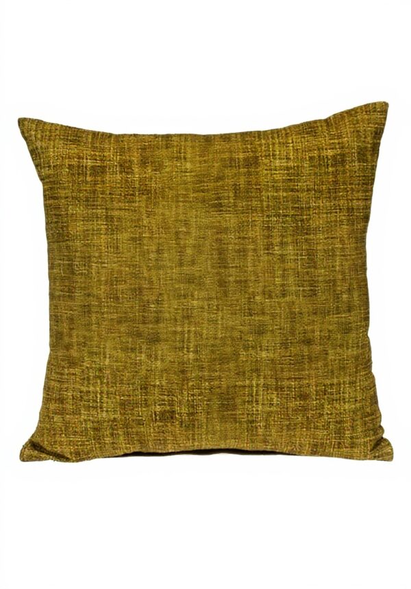 Coussin carré tissé vert Parkland Collection décoration