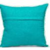 Coussin carré bleu coton lavable Parkland Collection