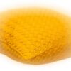 Coussin carré jaune Parkland Collection coton extérieur