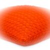 Coussin carré orange Parkland Collection coton décoration