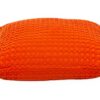 Coussin carré orange Parkland Collection coton décoration