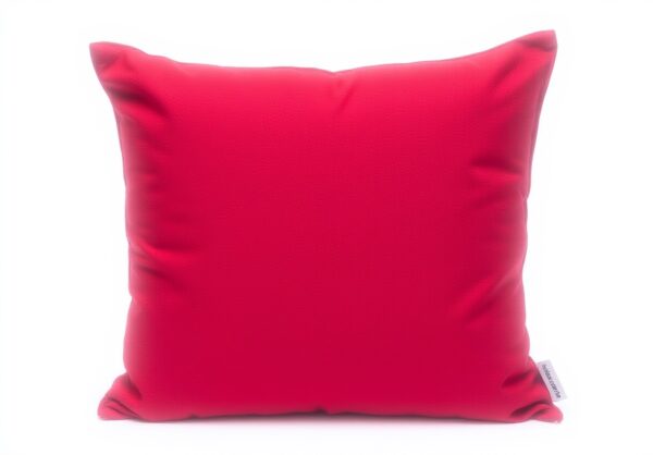 Coussin carré rose Parkland Collection coton 40 cm