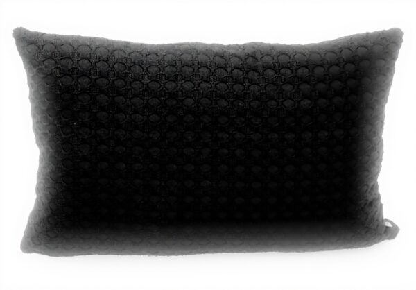 Coussin rectangulaire gris Parkland Collection coton