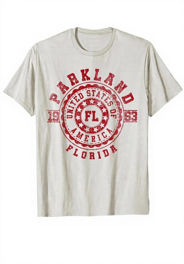T-shirt Parkland Florida souvenir léger coupe classique