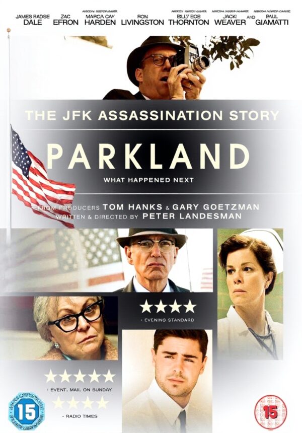Parkland Blu-ray film JFK assassination histoire vraie