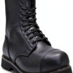 Grinders Bottes Derby Homme Cuir Noir 10 Eye-0