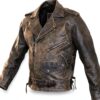 Veste moto Australian Bikers Gear col cranté manches longues-0
