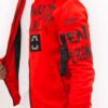 Veste bomber homme Sixth June satin inscriptions motifs-3