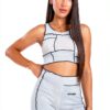 Haut sans manches coupe lâche confortable pour femme-1